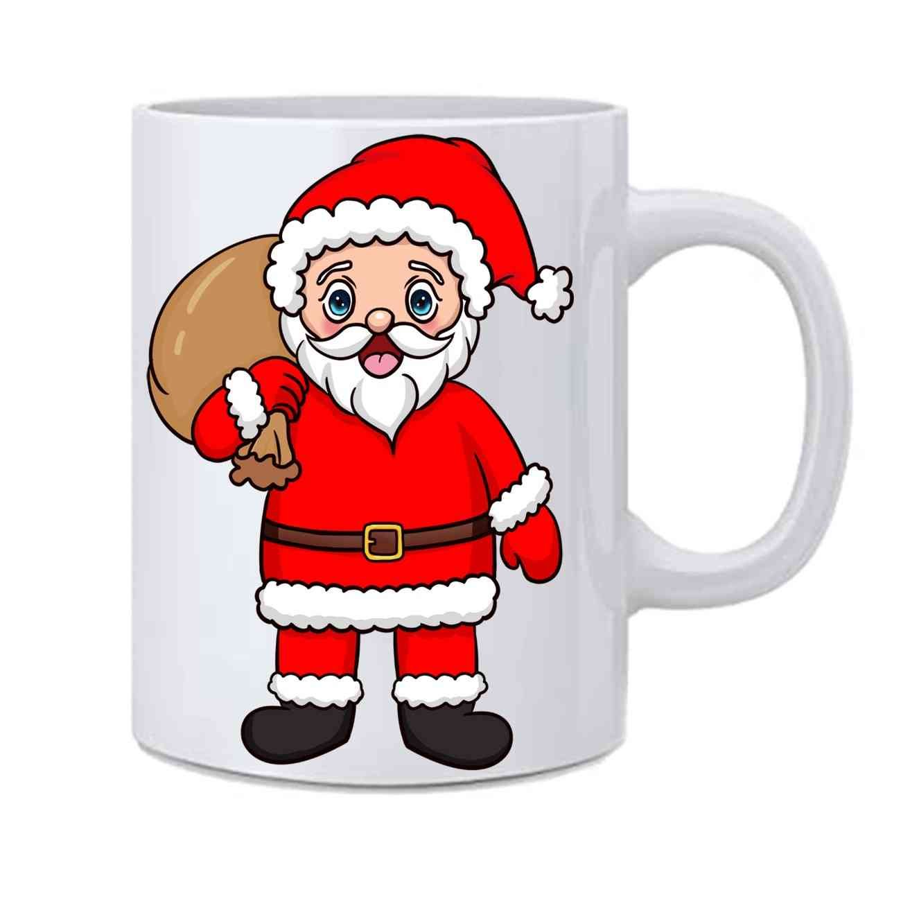 santa design mug