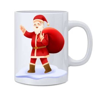 santa design mug